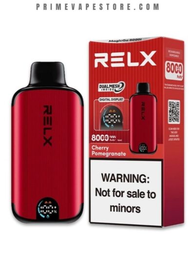 RELX MagicGo 8000 Puffs Cherry Pomegranate
