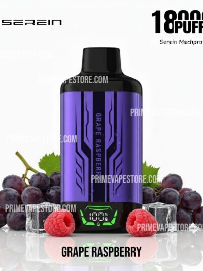 SEREIN MECH PRO 18000 Puffs Grape Raspberry