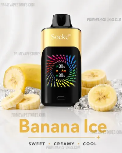 SOEKE S9 28000 Puffs Banana Ice