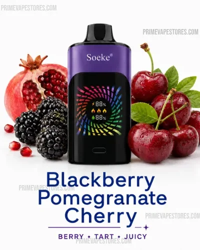 SOEKE S9 28000 Puffs Blackberry Pomegranate Cherry