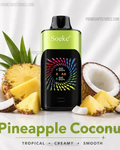 SOEKE S9 28000 Puffs Pineapple Coconut
