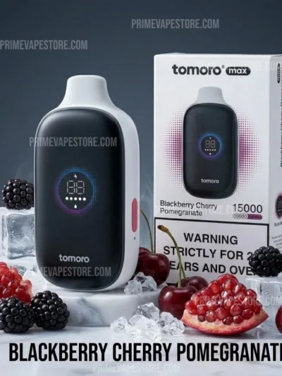 Tomoro 15000 Puffs Blackberry Cherry Pomegranate
