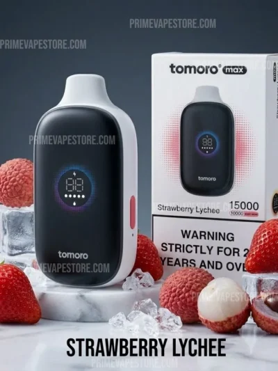Tomoro 15000 Puffs Strawberry Lychee