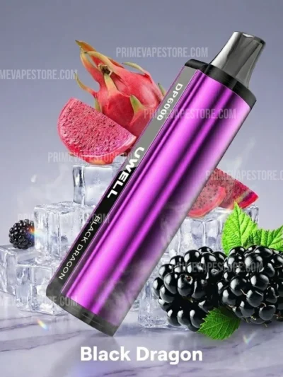 Uwell 6000 Puffs Black Dragon Ice