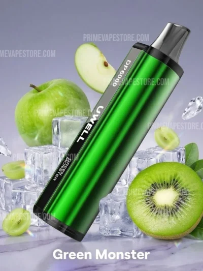 Uwell 6000 Puffs Green Monster