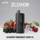 ZLOADR V9000 Puffs Blackberry Pomegranate Cherry Ice