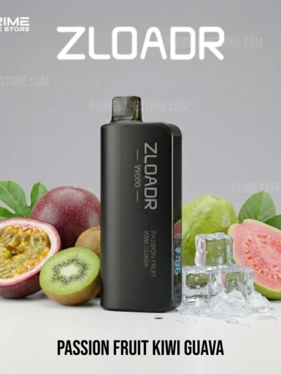 ZLOADR V9000 Puffs Passion Fruit Kiwi Guava