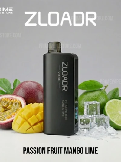 ZLOADR V9000 Puffs Passion Fruit Mango Lime
